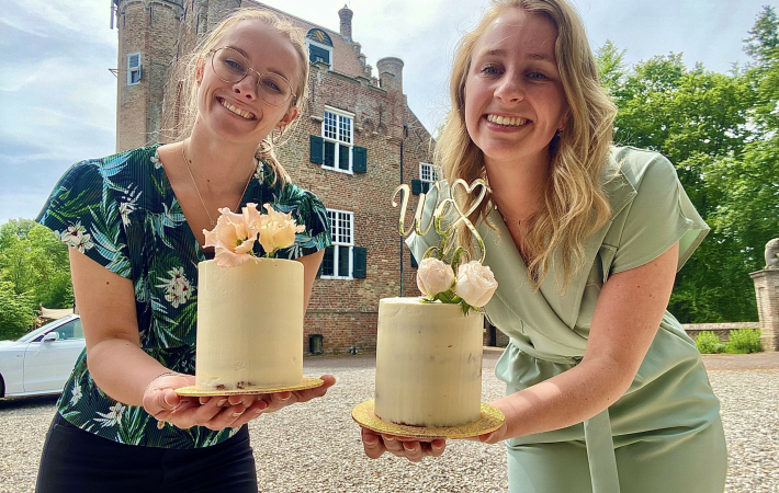 Marit en Daphne Two Sweet Bruidstaarten zeeland